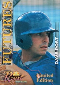 2001 Royal Rookies Futures - Limited Edition #12 Dave Post Front