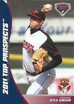 2011 Choice International League Top Prospects  #07 Kyle Gibson Front
