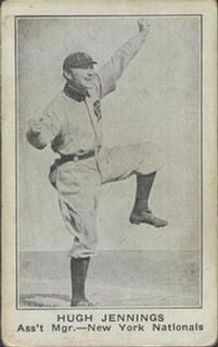 1921 American Caramel Series of 80 (E121) #NNO Hughie Jennings Front