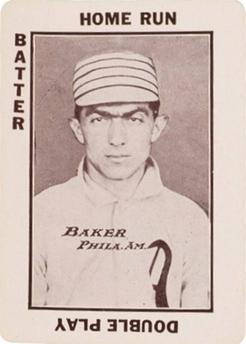 1913 Tom Barker Game WG6 #2 Home Run Baker Front