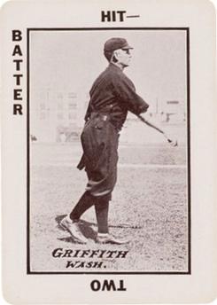 1913 Tom Barker Game WG6 #18 Clark Griffith Front