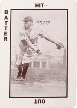 1913 Tom Barker Game WG6 #37 Joe Tinker Front