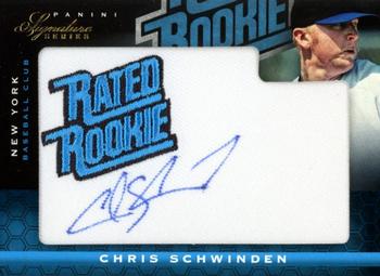 2012 Panini Signature Series #109 Chris Schwinden Front