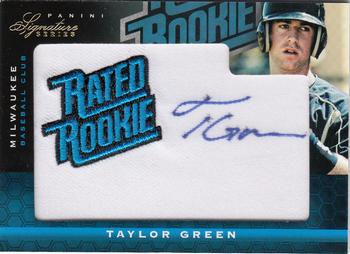 2012 Panini Signature Series #142 Taylor Green Front