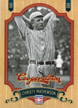 2012 Panini Cooperstown #4 Christy Mathewson Front