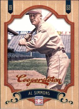 2012 Panini Cooperstown #156 Al Simmons Front