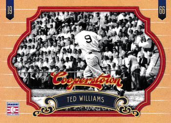 2012 Panini Cooperstown #58 Ted Williams Front