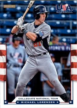 2012 Panini USA Baseball #13 Michael Lorenzen Front