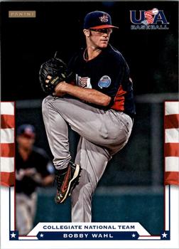 2012 Panini USA Baseball #22 Bobby Wahl Front
