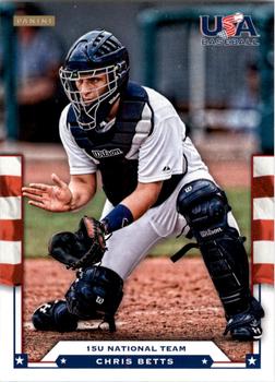 2012 Panini USA Baseball #47 Chris Betts Front