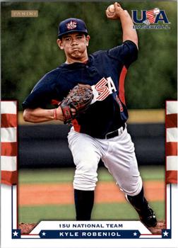 2012 Panini USA Baseball #58 Kyle Robeniol Front