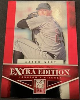 2012 Panini Elite Extra Edition #83 Aaron West Front