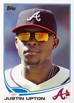 2013 Topps #110 Justin Upton Front