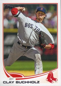 2013 Topps #503 Clay Buchholz Front