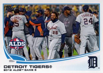 2013 Topps #42 Detroit Tigers Front