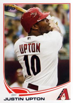 2013 Topps #110 Justin Upton Front