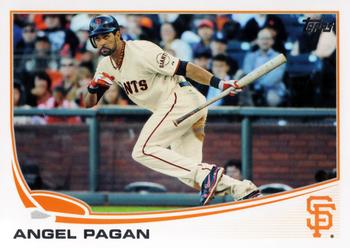 2013 Topps #284 Angel Pagan Front