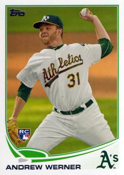 2013 Topps #433 Andrew Werner Front