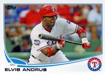 2013 Topps #436 Elvis Andrus Front