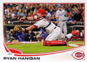 2013 Topps #649 Ryan Hanigan Front