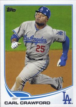 2013 Topps #594 Carl Crawford Front