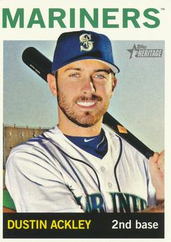 2013 Topps Heritage #166 Dustin Ackley Front