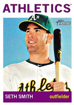 2013 Topps Heritage #277 Seth Smith Front