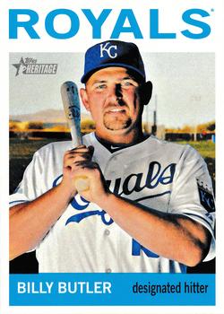 2013 Topps Heritage #437 Billy Butler Front