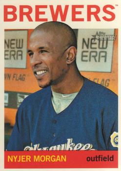 2013 Topps Heritage #379 Nyjer Morgan Front
