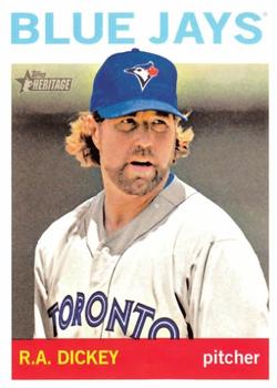 2013 Topps Heritage #464 R.A. Dickey Front