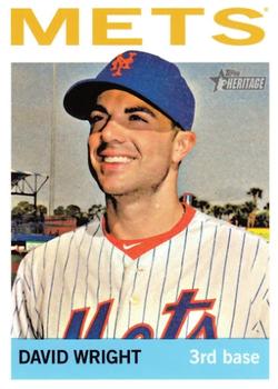 2013 Topps Heritage #465 David Wright Front