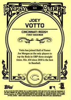 2013 Topps Gypsy Queen #64 Joey Votto Back