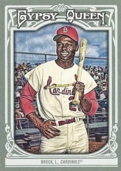 2013 Topps Gypsy Queen #82 Lou Brock Front