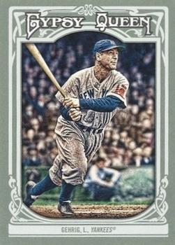 2013 Topps Gypsy Queen #83 Lou Gehrig Front