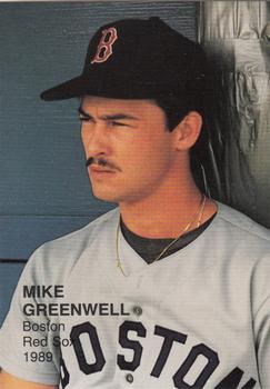 1989 Boston Red Sox Team Set (unlicensed) #17 Mike Greenwell Front