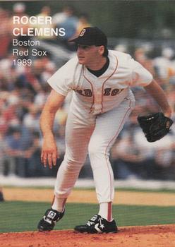 1989 Boston Red Sox Team Set (unlicensed) #8 Roger Clemens Front