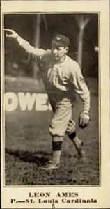 1916 Sporting News (M101-4) #5 Leon Ames Front