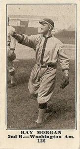 1916 Sporting News (M101-4) #126 Ray Morgan Front