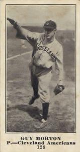 1916 Sporting News (M101-4) #128 Guy Morton Front