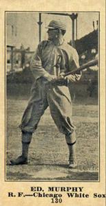 1916 Sporting News (M101-4) #130 Ed Murphy Front