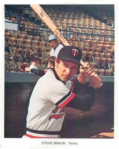 1974 Minnesota Twins Picture Pack #NNO Steve Braun Front