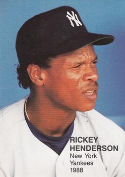 1988 Baseball's Best Series II (unlicensed) #15 Rickey Henderson Front