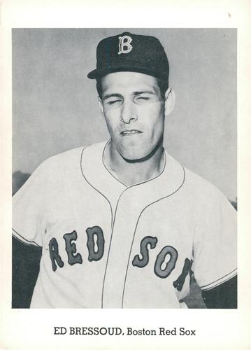 1962 Jay Publishing Boston Red Sox 5x7 Photos (Set A) #NNO Ed Bressoud Front