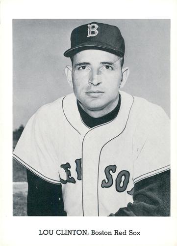 1962 Jay Publishing Boston Red Sox 5x7 Photos (Set A) #NNO Lou Clinton Front