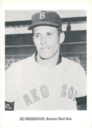 1962 Jay Publishing Boston Red Sox 5x7 Photos (Set C) #NNO Ed Bressoud Front