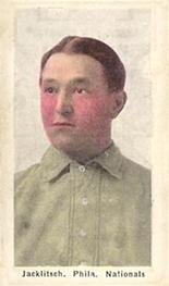 1910-11 Sporting Life M116 #NNO Fred Jacklitsch Front