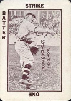 1913 National Game WG5 #NNO Christy Mathewson Front