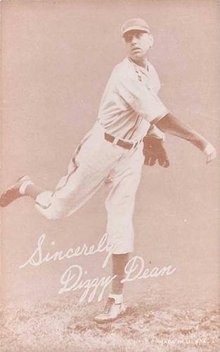1939-46 Exhibits Salutation (W462) #NNO Dizzy Dean Front