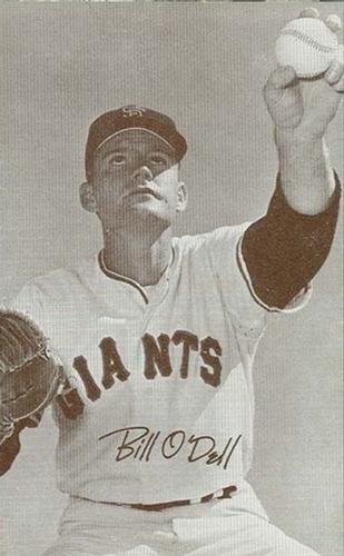 1947-66 Exhibits (W461) #NNO Billy O'Dell Front