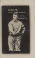 1921 W-UNC Self-Developing Strip Cards #NNO Christy Mathewson Front